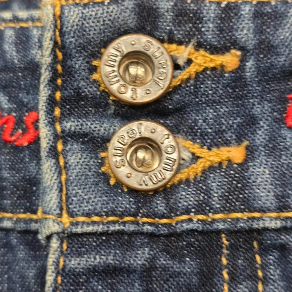 Tommy Jean's Y2K Mini Dark Denim Skirt, Size 11